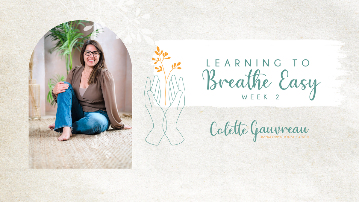 Learning to Breathe Easy - week 2